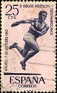 Spain - 1962 - 2nd Iberoamerican Athletic Games - 25 CTS - Black & Pink - Discus, Athletics, Sport, Atlete - Edifil 1450 - 0
